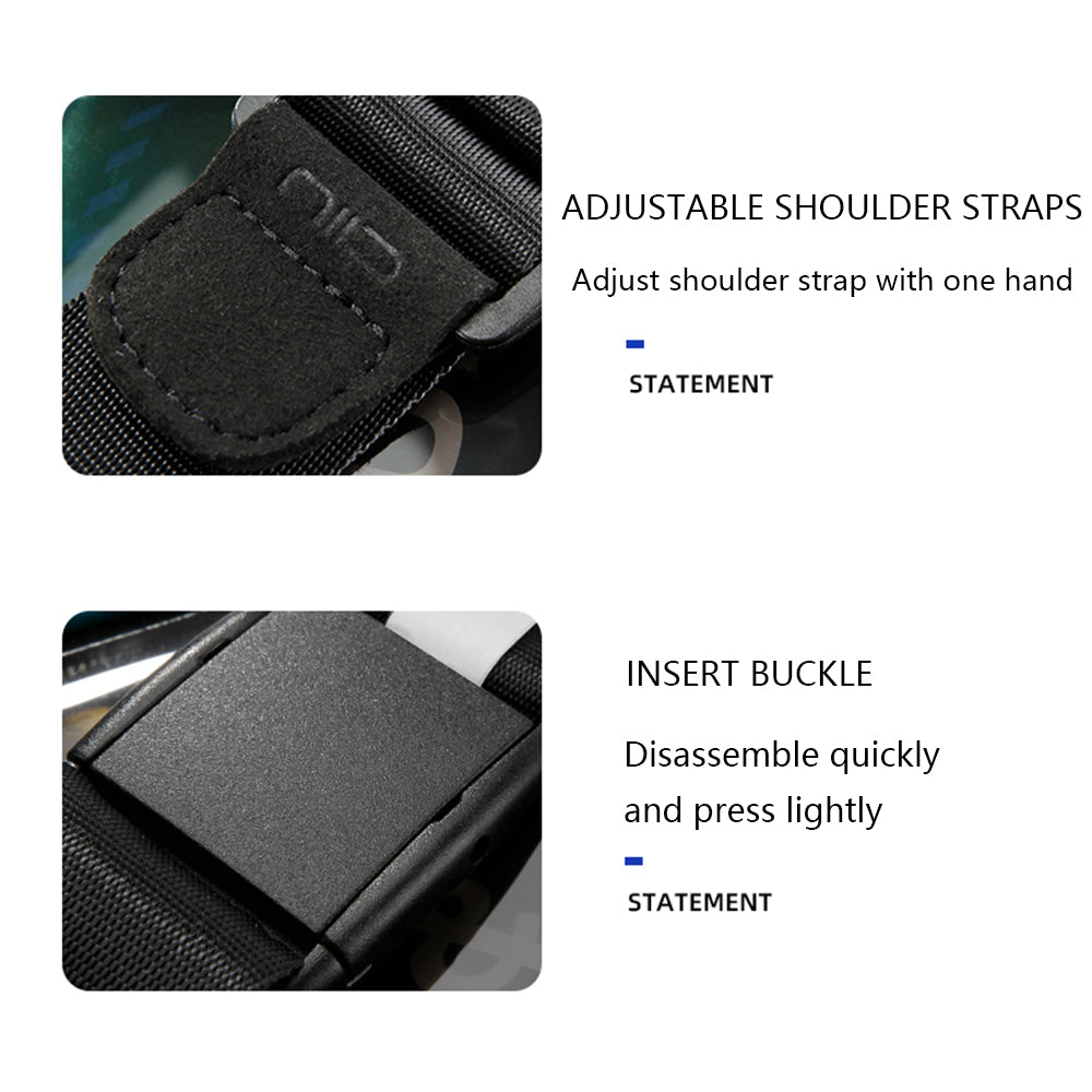 NIID Statements S1 Sling Bag Black