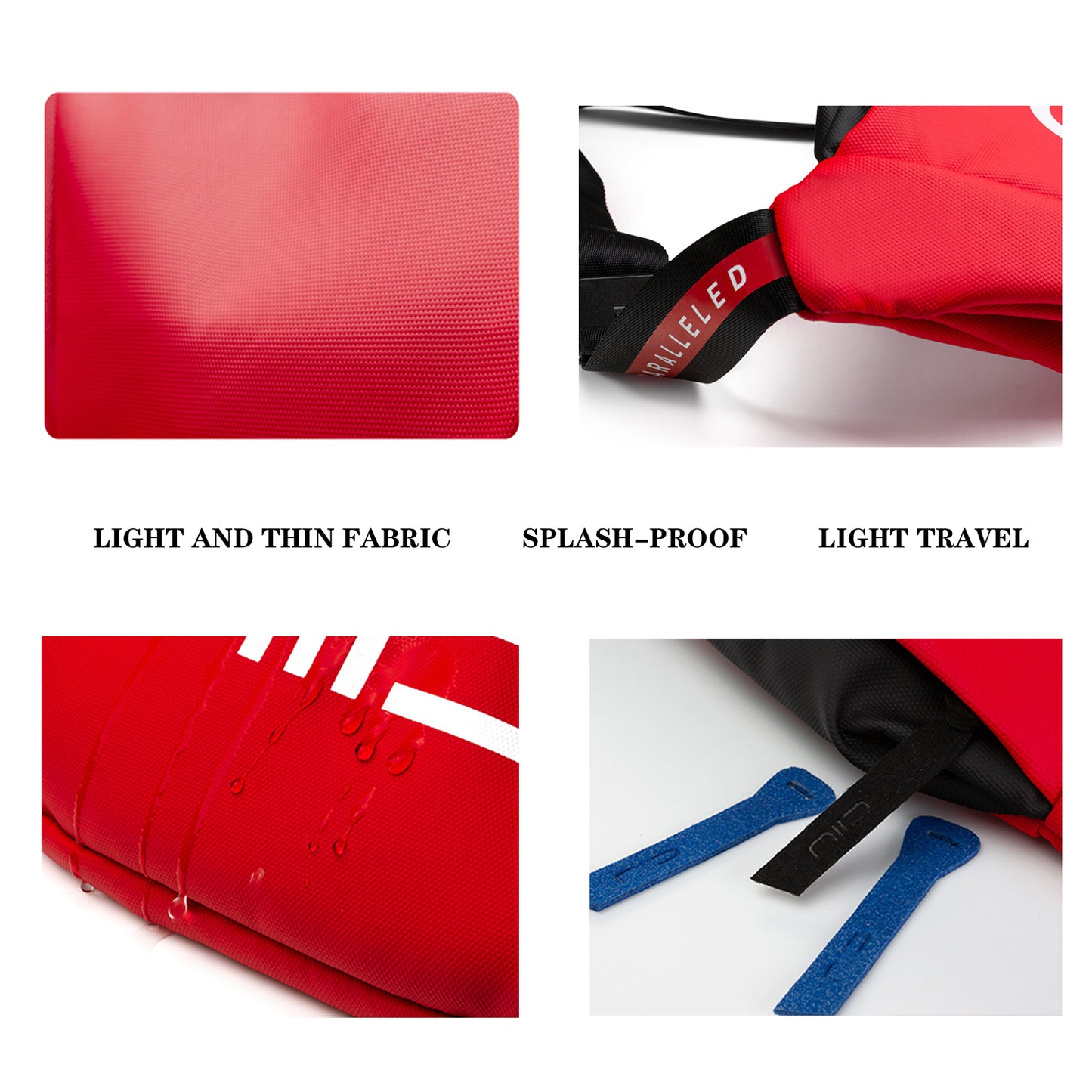 NIID Statements S3 Chest Bag Red